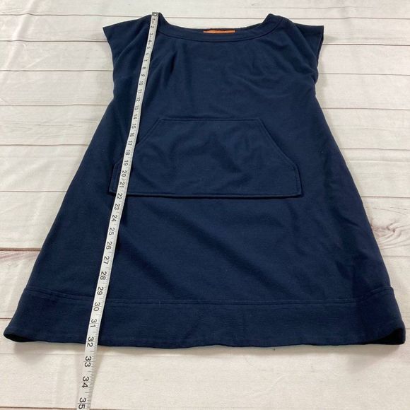 Cynthia Steffe Navy Short Sleeve Pocket Shift Dress Size Small - Picture 8 of 8